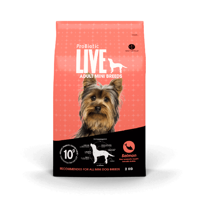 ProBiotic LIVE Adult Mini Breeds Salmon