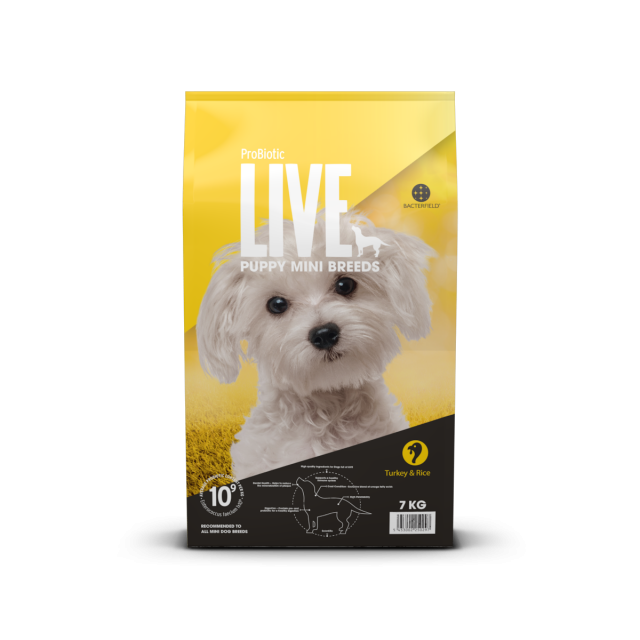 ProBiotic LIVE Puppy Mini Breeds Turkey