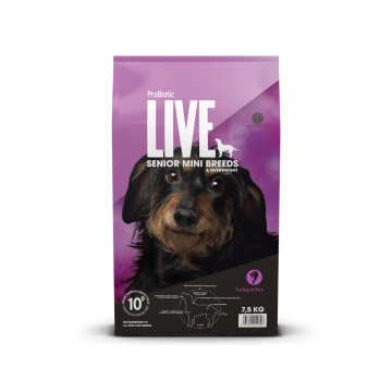 ProBiotic LIVE Senior & Overweight Mini Breeds Turkey