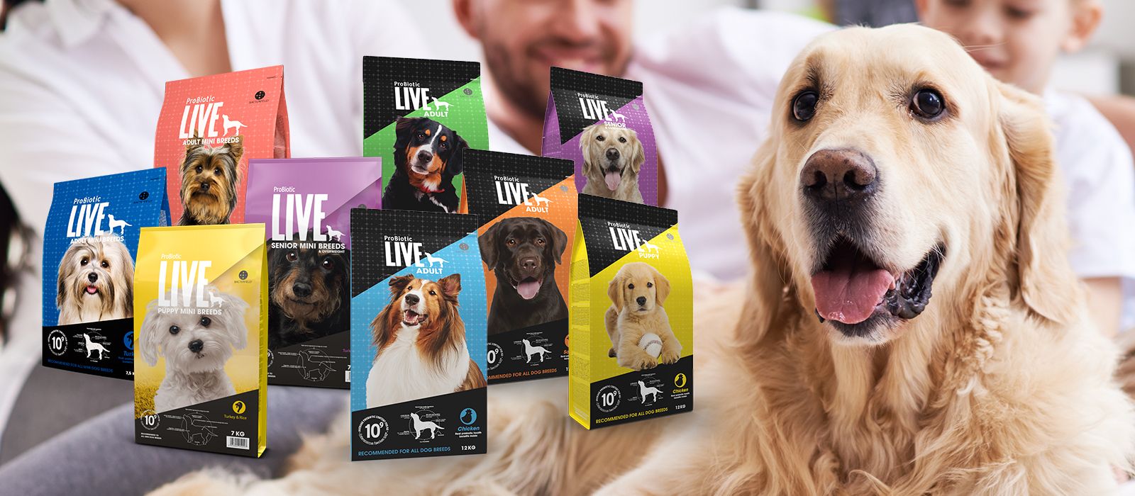 Корм ProBiotic LIVE для собак